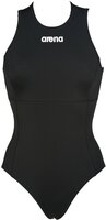 Arena W Team Swimsuit Waterpolo Solid black-white 44