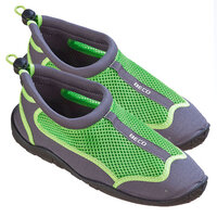 BECO Neopreen schoen beachwalker, grijs/groen, maat 46
