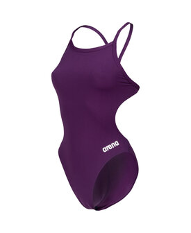 Arena W Team Swimsuit Challenge Solid plum-white 42