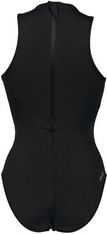Arena W Team Swimsuit Waterpolo Solid black-white 42