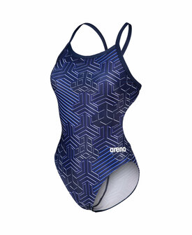 Arena W Kikko Pro Swimsuit Challenge Back navy-navy multi 40