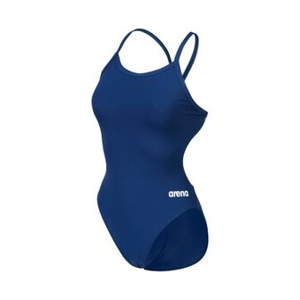 Arena W Team Swimsuit Challenge Solid navy-white 42