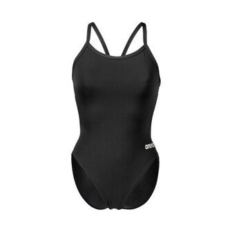 Arena W Team Swimsuit Challenge Solid black-white 42