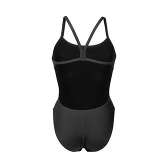 Arena W Team Swimsuit Challenge Solid black-white 42