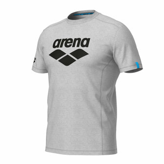 Arena T-Shirt Logo medium-grey/heather L