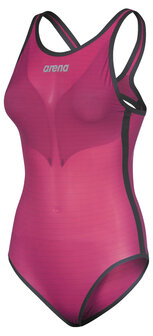 Arena W Pwsk Carbon Duo Top pink-peacock 36