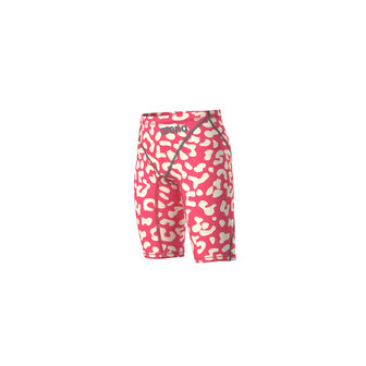 Arena B Powerskin ST Next LE Jammer JR leopard-skin/geranium 12-13Y