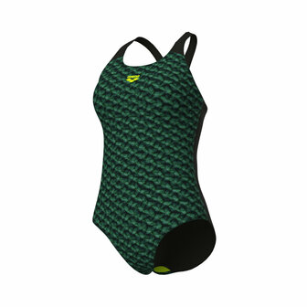 Arena W Monogram Swimsuit Control Pro Low B dark sage-black 40
