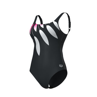 Arena W Swimsuit Giuliana Squared Back C-Cup night grey 44