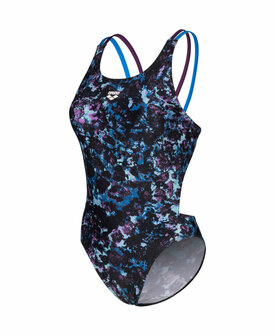 Arena W Rockin Swimsuit Swim Tech Multi blue river-purple 42