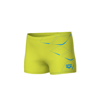 Arena B Losange Graphic swim short soft green 10-11
