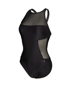 Arena W Mesh Panels Swim Pro Back black 42