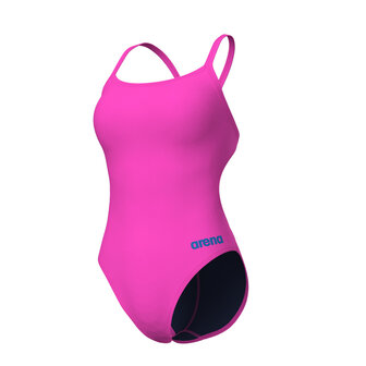 Arena W Swimsuit Challenge Solid Team shocking-pink/blue 38