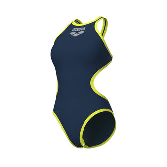 Arena W One Biglogo One Piece navy-soft green 42
