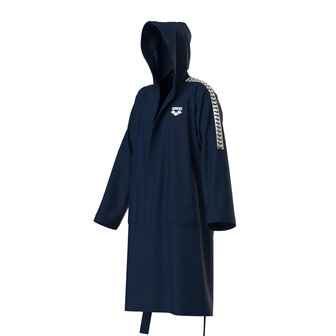 Arena Team Stripe Robe navy-white S