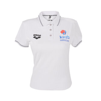 Arena KNZB Official Polo Dames wit XXL