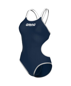 Arena W Arena One Double Cross Back One Piece navy-white 40