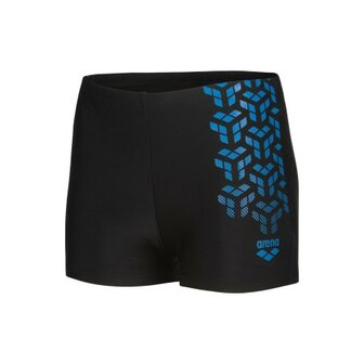 Arena B Kikko V Swim Short Graphic black-blue china 12-13