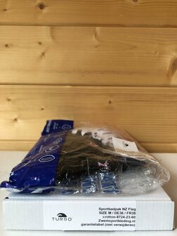 Magazijn opruiming showmodel Turbo (SIZE M) Sportbadpak NZ Flag  M (D36=FR38)