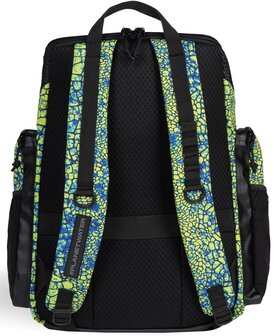 Arena One Go Backpack 45L AO snakeskin/green back