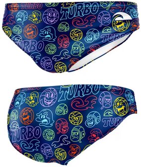 Populair Special Made Turbo Waterpolo broek FUNKY SPLASH