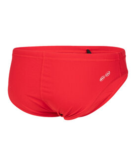 Arena B Team Swim Brief Solid red-white 12-13