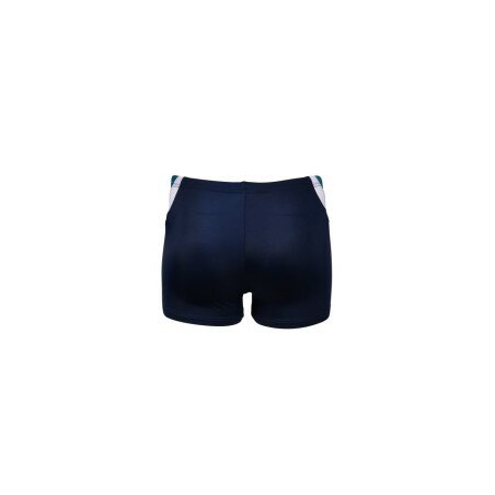 Arena B Swim Short Panel navy-deep-teal-white 12-13