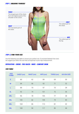 Magazijn opruiming Turbo (SIZE 3XL) Sportbadpak Scratch FR46/D44/3XL