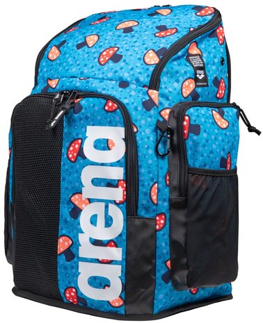 Arena Spiky III Backpack 45 Allover mushrooms frontside