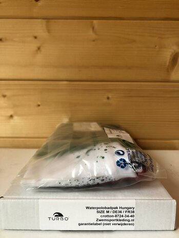 Blackfriday Deal! Turbo (SIZE M) Waterpolo badpak HUNGARY FR38/D36/M op=op