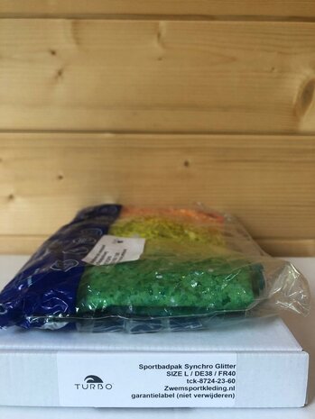 Sale! Turbo (SIZE L)  Sportbadpak Synchro Glitter FR40/D38/L