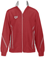 Arena Jr Tl Warm Up Jacket red/grey 1011Y