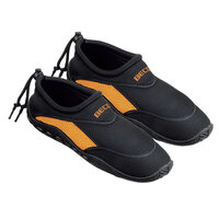 BECO Neopreen surf- en zwemschoen, zwart/oranje, maat 36