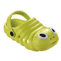 BECO Kinder Clog met gezichtje, EVA, groen, maat 27