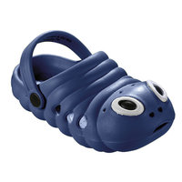 BECO Kinder Clog met gezichtje, EVA, donker blauw, maat 24