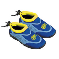 BECO Kinder neopreen surfschoentje, sealife, blauw, maat 28-29