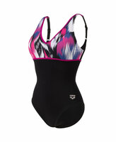 Arena W Bodylift Swimsuit Jennifer Wing Back C black-violet 44