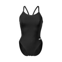 Arena W Team Swimsuit Challenge Solid black-white 36