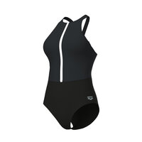 Arena W Swimsuit Silvia Cross Back C Cup black-grey-white 38