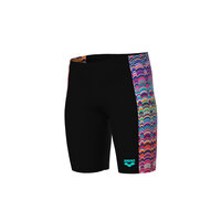 Arena B Ondulation Swim Jammer black-mulit violet 6-7