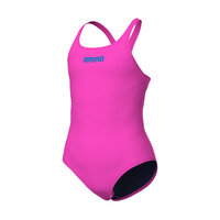 Arena G Swimsuit Swim Pro Solid Team shocking-pink/blue 8-9