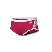 Arena M Icons Swim Low Waist Short Solid red-white 95