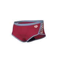 Arena M Icons Swim Low Waist Short Solid red onion-seafoam 90