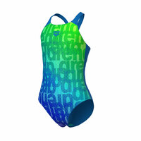 Arena G Multi Colours Swimsuit V Back blue- river 12-13